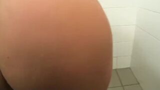 PublicPorn Sexy Clair fucking me in the restaurant toilets