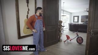 Ghost Step-Sisters Haunt A Random Dude Because He Has A Large Cock And They Want To Ride It To Hell