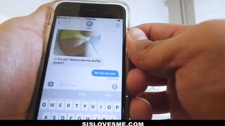 Step Sister Sends Nudes To Her Step brother By Mistake - StepSis