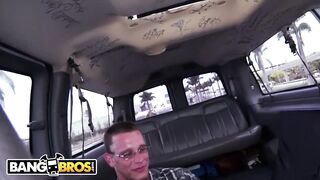 BANGBUS - Asian Teen Alina Li Can't Drive, But She Can Ride A Dick