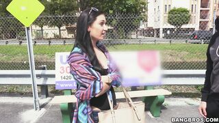 Crystal Rae Gets Her Big Ass Pounded for a Phone on Bang Bus (bb14943)