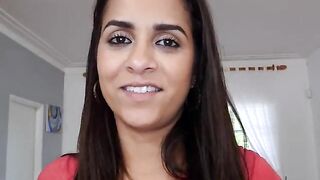 Amateur Brazillian maid Abby Lee Brazil cleans naked and gets fucked