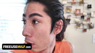 Hot Milf - Cuckold Husband Maximus Lets David Lee Fondle His Wife's Big Titties And Fuck Her