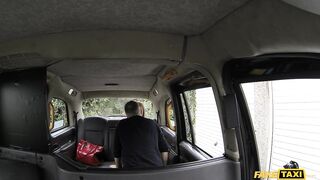 Sex Taxi Hot Blonde gets her ASS Fucked DEEP by a Big Cock