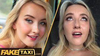 Sex Taxi - Hot student on her day off blushes when she saw what I was doing