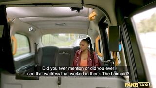 Sex Taxi She is wearing NO PANTIES when she gets the bad news