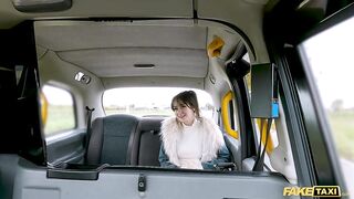 Sex Taxi Vile Vixen gets bent over the taxi bonnet and fucked hard in her wet dripping pussy