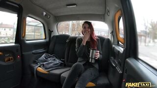 Sex Taxi Cindy Shine pays for cleaning bill with her pussy