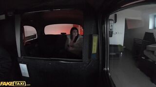 Sex Taxi Curious Lesbian Tiny Tina tries cock for first time