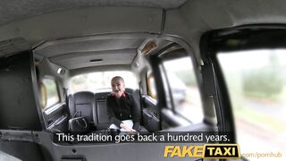 Sex Hungarian beauty in hot cab sex