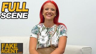 TIFFANY LOVE gets absolutely pounded over a Casting Office Desk - Sex agent