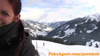 SexPorn Sex casting on a skiing holiday off duty agent