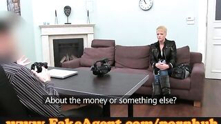 Biker chick needs servicing