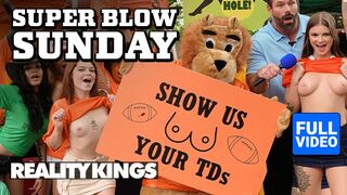 Hot Porn - College Girls Sky Wonderland & Katerina Deville Are Huge Football Fans & Dick Lovers