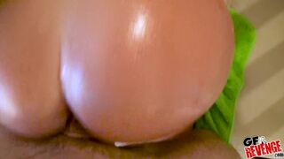 Hot Porn - Amateur Charli Ann makes POV sextape with husband