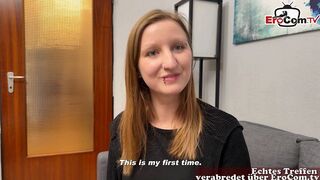 German student Arina Wolf picked up at the EroCom app sex date