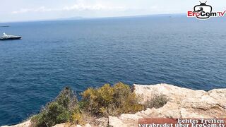 German curvy Tourist Girl Furby picked up for Public Sex Date