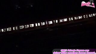 Curvy German blonde fucks her sex date in public