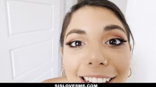 StepSis - Hot Latina stepsis Gets Her Pussy Rocked