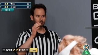 Hot - Hot Professional Athletes Sarah Jessie Getting Her Pussy Pounded During The Game