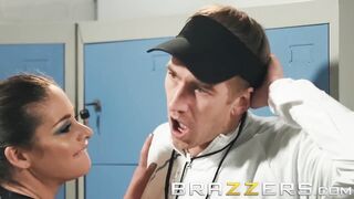 Hot - Cathy Heaven gets some big cock as a pre workout