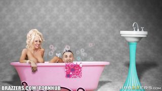 Hot girl in a brazzers world parody - Hot