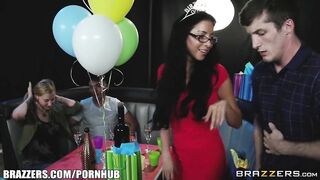 Naughty milf fucks in the bathroom - Hot