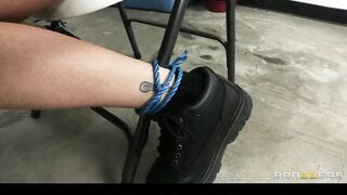 Big-boobed dirty-cop Courtney Cummz is fucked 