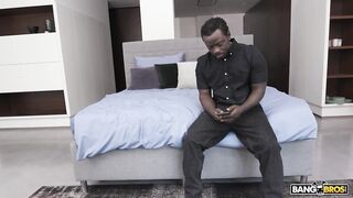 Hot - Stunning Brunette Caramella Del X Celebrates Her Birthday With Two Huge Dicks