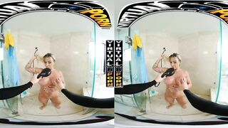 VIRTUAL PORN - Big Tits Stepmom Robbin Banx Taking Dick In VR