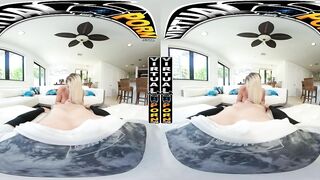 VIRTUAL PORN - Big Tits Stepmom Robbin Banx Taking Dick In VR