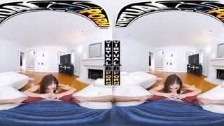 VIRTUAL PORN - Petite Latin Hottie Kira Perez Taking Big Cock From Your POV