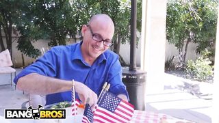 Hot - Awesome 4th Of July Threesome With Monique Alexander, Adria Rae & Juan El Caballo Loco